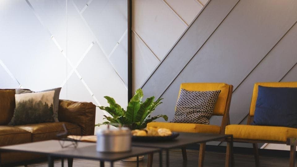 Living room, Quiet studio in Shunyi